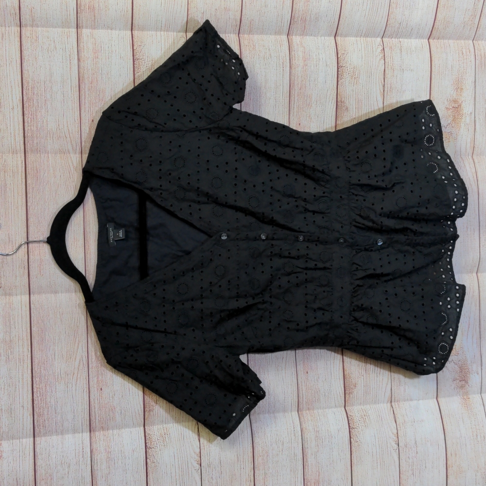 Ann Taylor Factory Eyelit Top